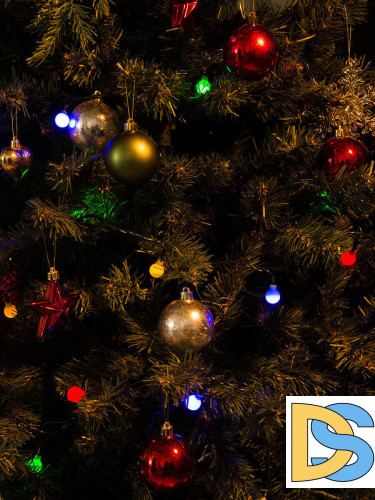 Светодиодная гирлянда (07928) Uniel Шарики 220V разноцветный ULD-S0540-060/DGA MULTI IP20 COLORBALLS