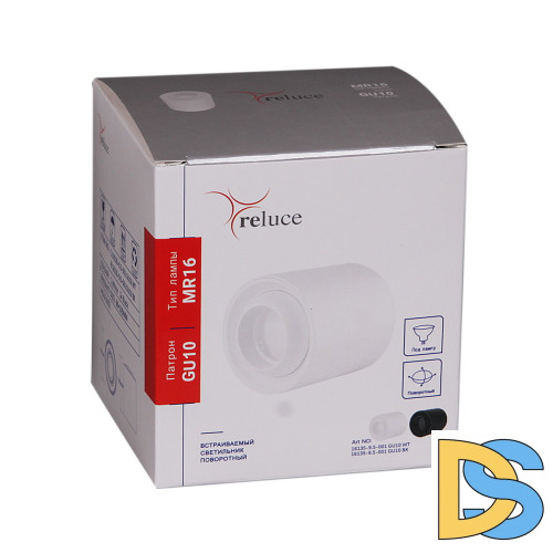 Накладной светильник Reluce 16135-9.5-001 GU10 BK