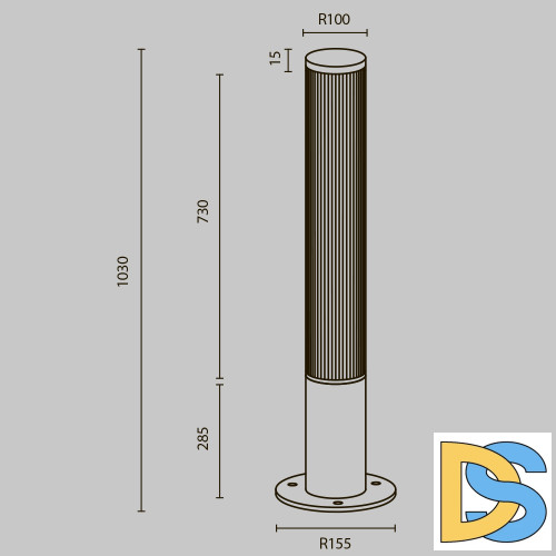 Ландшафтный светильник Maytoni Ster O467FL-L50B3K