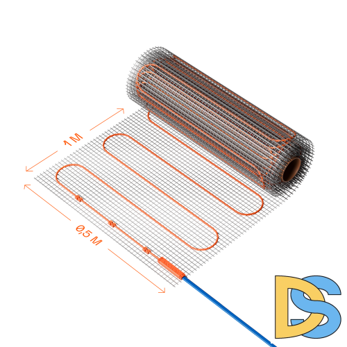 Нагревательный мат VLT01-150-0.5