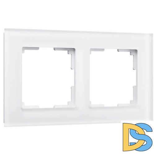Рамка на 2 поста Werkel Favorit белый матовый W0021105 4690389159572