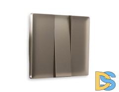 Лицевая панель для выключателя трехклавишного Ambrella Volt Alfa AP6350