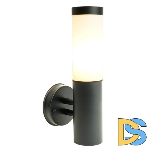 Уличный настенный светильник Feron Техно DH041-B RAL color 9005 51522