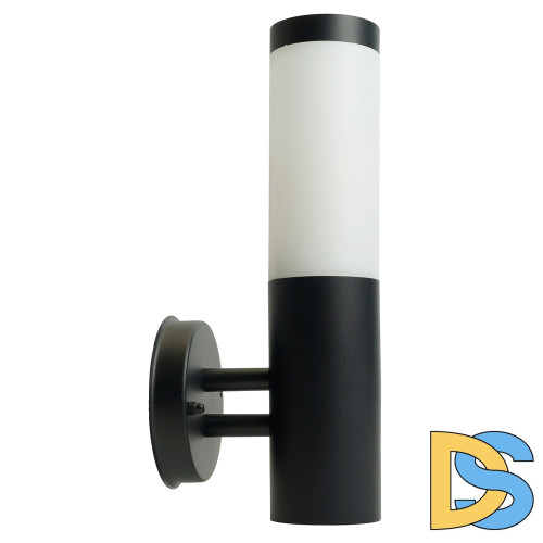 Уличный настенный светильник Feron Техно DH041-B RAL color 9005 51522