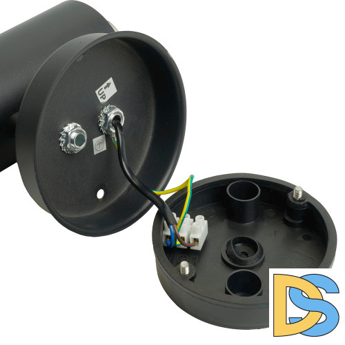 Уличный настенный светильник Feron Техно DH041-B RAL color 9005 51522