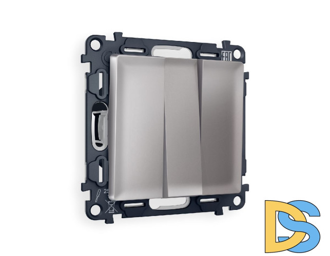 Комплект механизма 3-кл выключателя Ambrella Volt Alfa MA505010