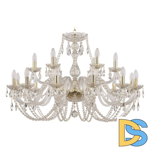 Подвесная люстра Bohemia Ivele Crystal 101/12+6/360 G