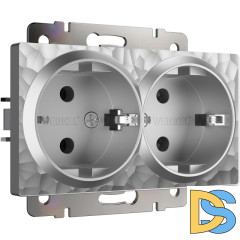 Розетка Werkel Hammer серебряный 4690389162954