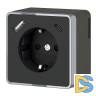 Розетка с заземлением, шторками и USB тип A+C Werkel Gallant W5071735 4690389179655 a057702