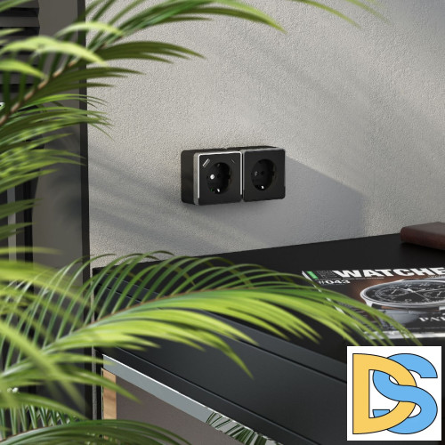 Розетка с заземлением, шторками и USB тип A+C Werkel Gallant W5071735 4690389179655 a057702