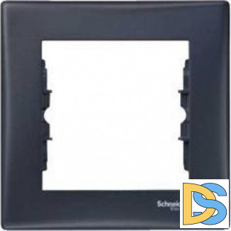 Рамка 1-ая (одинарная), Графит, серия Sedna, Schneider Electric