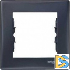 Рамка 1-ая (одинарная), Графит, серия Sedna, Schneider Electric