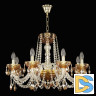 Подвесная люстра Bohemia Ivele Crystal 5402/8/240 G Amber/M-1F K721
