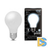Лампа светодиодная филаментная Gauss E27 10W 4100К матовая 102202210