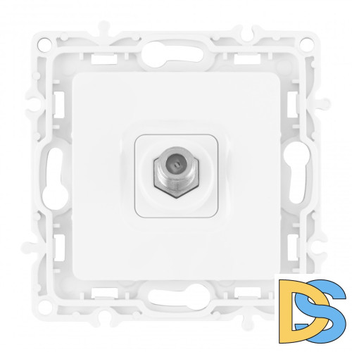 Розетка спутниковая SAT TV Arte Milano 217.42-1.white