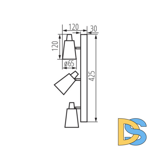 Спот Kanlux Sempra EL-3I B-SR 33095