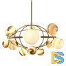 Подвесная люстра Delight Collection Planet KG1122P-13B brass