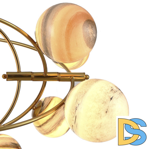 Подвесная люстра Delight Collection Planet KG1122P-13B brass