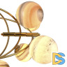 Подвесная люстра Delight Collection Planet KG1122P-13B brass