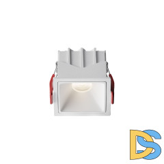 Встраиваемый светильник Maytoni Alfa LED DL043-01-10W4K-SQ-W-1