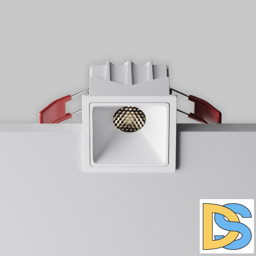 Встраиваемый светильник Maytoni Alfa LED DL043-01-10W4K-SQ-W-1
