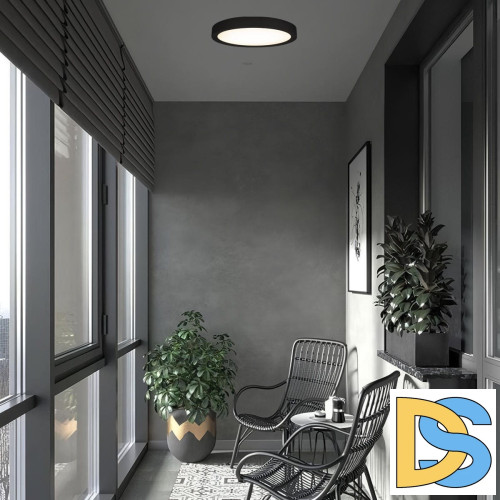 Потолочный светильник Loft IT Extraslim 10227/24 Black