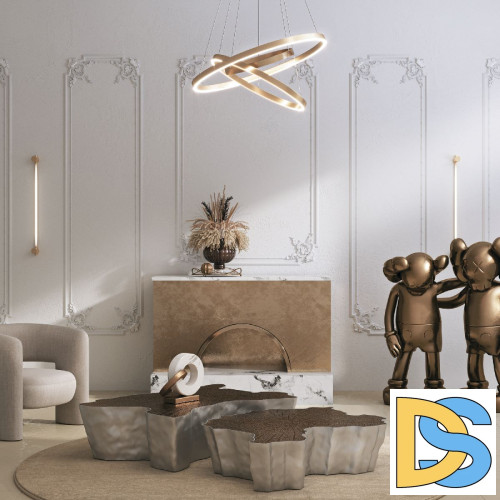 Подвесной светильник Maytoni Rim MOD058PL-L74BK