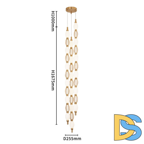 Подвесная люстра Favourite Perler 4559-3PC