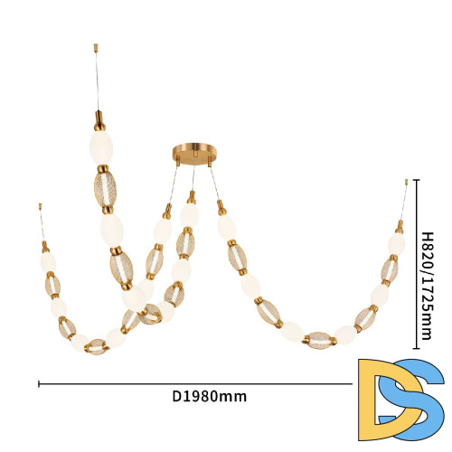 Подвесная люстра Favourite Perler 4559-3PC