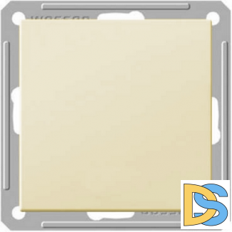 Выключатель Wessen 59 1-клавишный слоновая кость