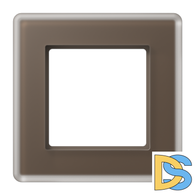 Рамка одноместная Jung AV581GLMMO