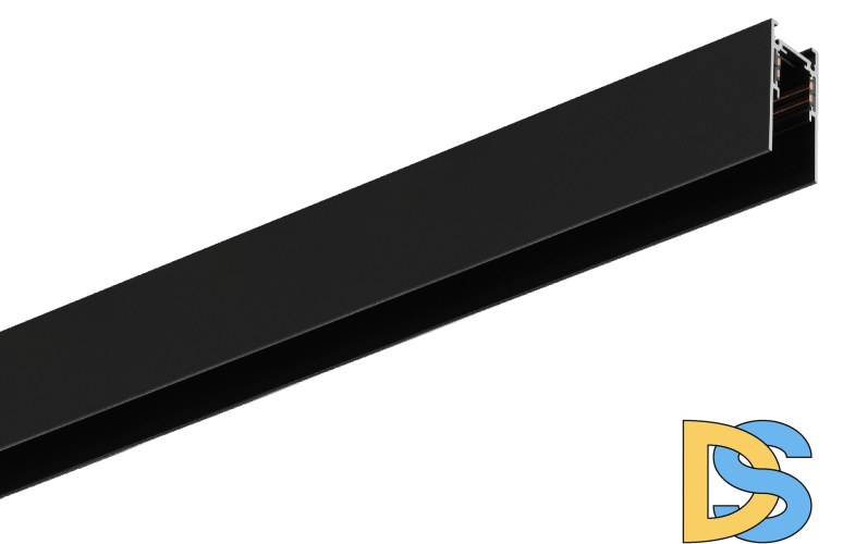 Шинопровод магнитный накладной iLedex Vision 4822-52/27-3000-BK