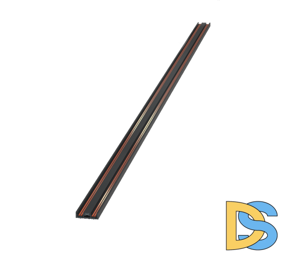 Ультратонкий накладной магнитный шинопровод iLedex Vision 4825-25/7-1000-BK