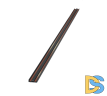 Ультратонкий накладной магнитный шинопровод iLedex Vision 4825-25/7-1000-BK