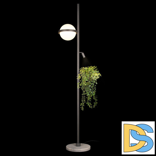 Торшер Loft IT Jardin 10121/F Dark grey