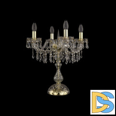 Настольная лампа Bohemia Ivele Crystal 1403L/4/141-47 G
