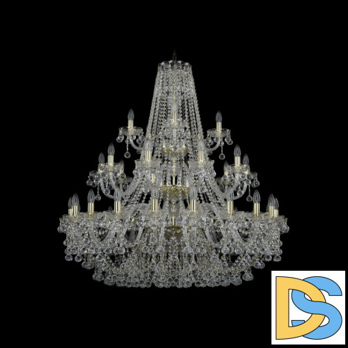 Подвесная люстра Bohemia Ivele Crystal 1409/20+10+5/400/3d G