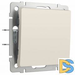 Выключатель одноклавишный (айвори матовый) W1110062