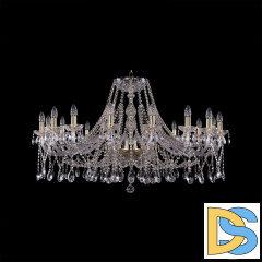 Подвесная люстра Bohemia Ivele Crystal 1413/16/400 G