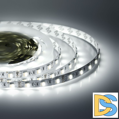 Светодиодная лента Apeyron 12В СТ 14,4Вт/м smd5050 60д/м IP20 700Лм/м 5м 3000К+6500К 00-116