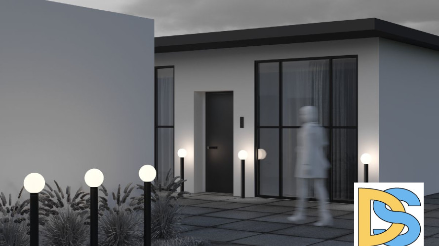 Ландшафтный светильник Maytoni Bold O598FL-01B