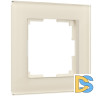 Рамка на 1 пост Werkel Favorit молочный 4690389183362 W0011141