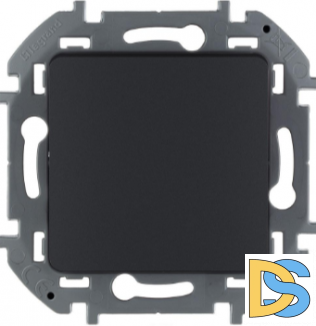 Выключатель Legrand Inspiria 1-кл перекрестный антрацит , 673683