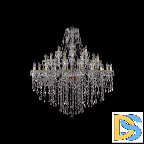 Подвесная люстра Bohemia Ivele Crystal 1415/24+12+6/460 G
