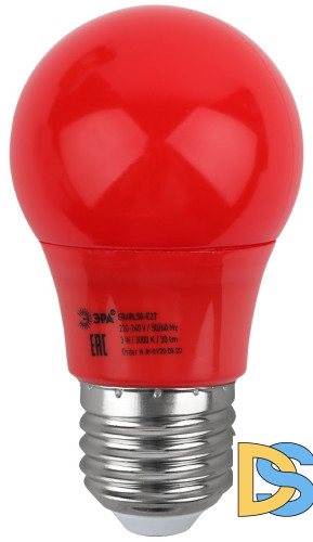 Лампа светодиодная Эра E27 3W 3000K ERARL50-E27 Б0049580