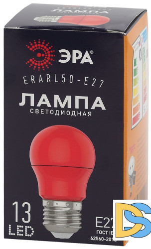 Лампа светодиодная Эра E27 3W 3000K ERARL50-E27 Б0049580