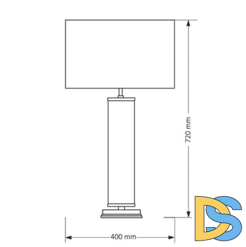 Настольная лампа Kutek Mood Empoli EMP-LG-1 (Z)