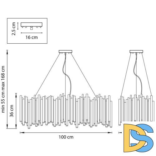 Подвесная люстра Lightstar 816207
