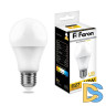 Лампа светодиодная Feron E27 10W 2700K Шар Матовая LB-92 25457