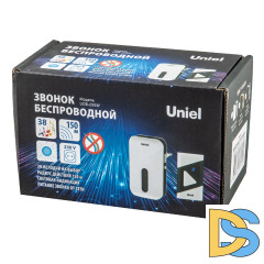Беспроводной звонок Uniel UDB-095W-R1T1-38S-BL/WH UL-00011368